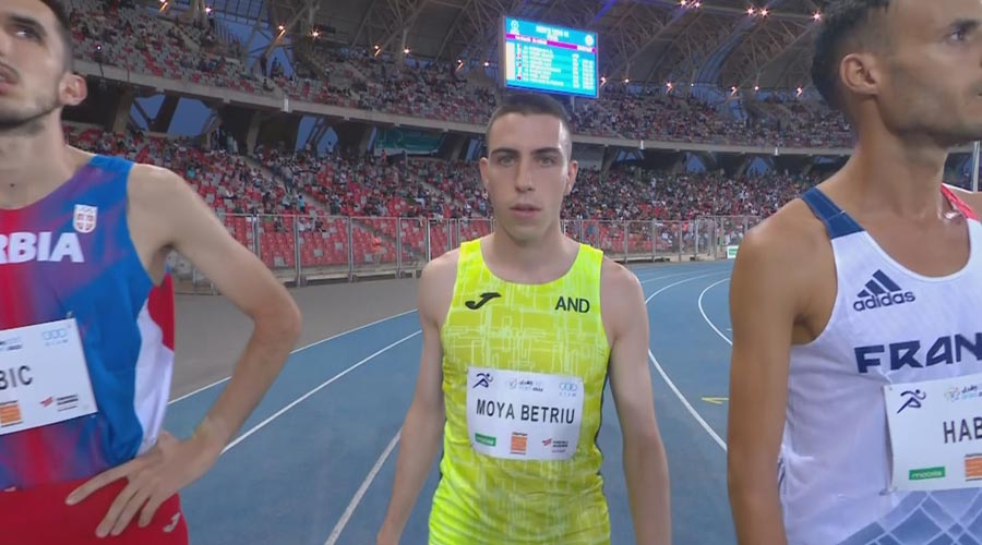 L'atleta andorrà Pol Moya