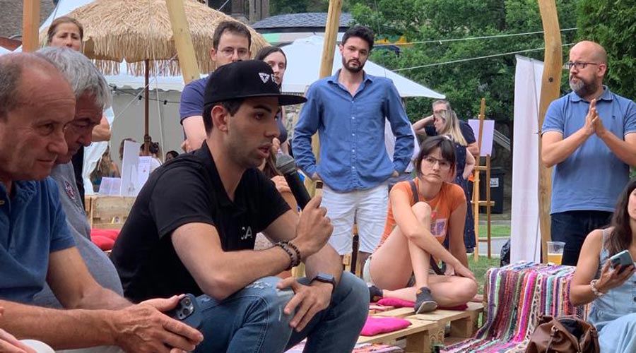 Raül Ferré a la Serenalla