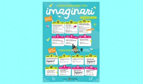 Cartell del cicle d'activitats Imaginari de la Seu