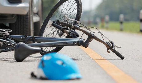 Bicicleta accidentada