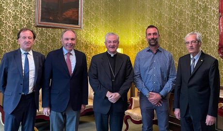 Copríncep Episcopal rebent al president de les empreses familiars andorranes