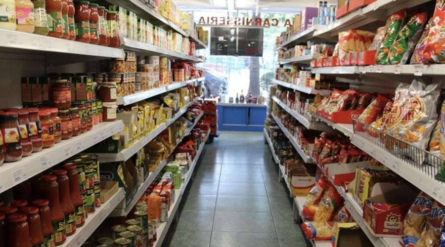 Una botiga d'alimentació
