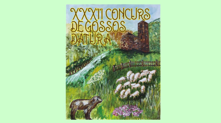 Cartell anunciador del XXXII Concurs de gossos d'atura