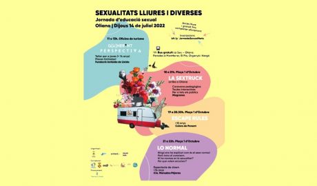 Cartell de la jornada “Sexualitats lliures i diverses”