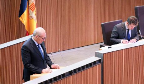 El president del grup parlamentari, Terceravia, Josep Pintat
