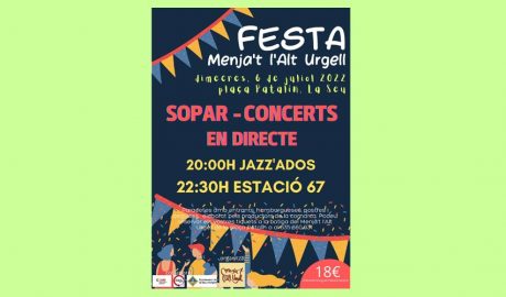 Cartell de la festa Menja't l'Alt Urgell