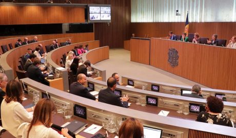 Una sessió del Consell General