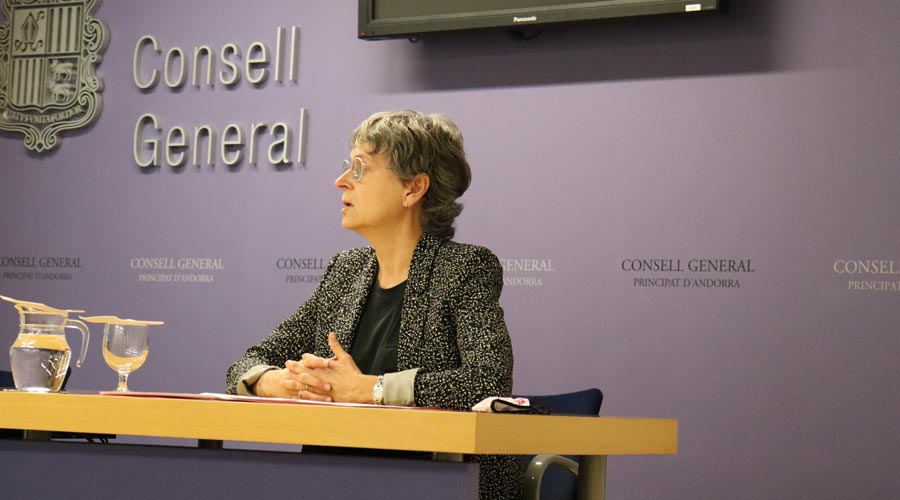 La consellera general, Susanna Vela