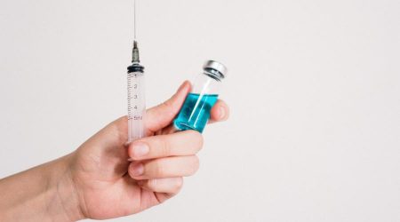 El recipient d'una vacuna