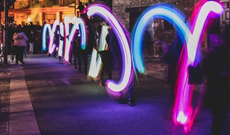 Llums festives a Ordino