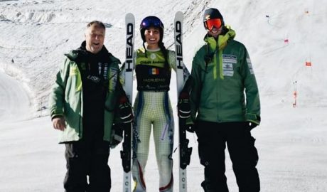 L'esquiadora andorrana, Cande Moreno