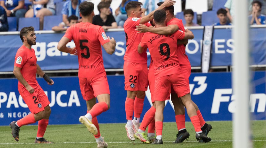 El FC Andorra guanya a l'Oviedo en el seu debut a Segona Divisió