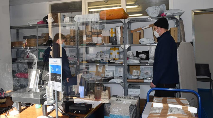 Treballadors de l'empresa socials Nou Grapats de la Seu