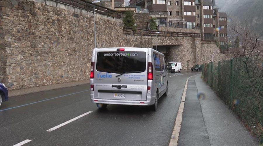 Bus a la demanda a Sant Julià de Lòria