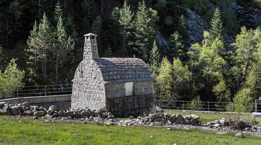 Caseta del guarda de la presa de Ràmio