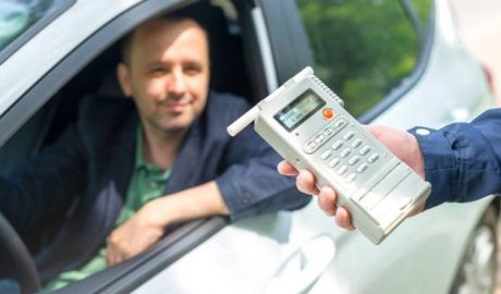 Un control d'alcoholèmia