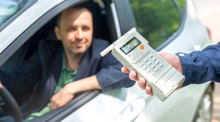 Un control d'alcoholèmia