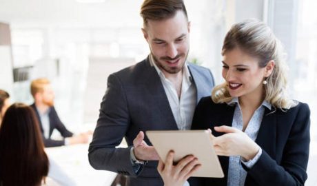 Treballadors d'una oficina