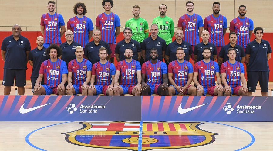 Plantilla del Barça d'Handbol