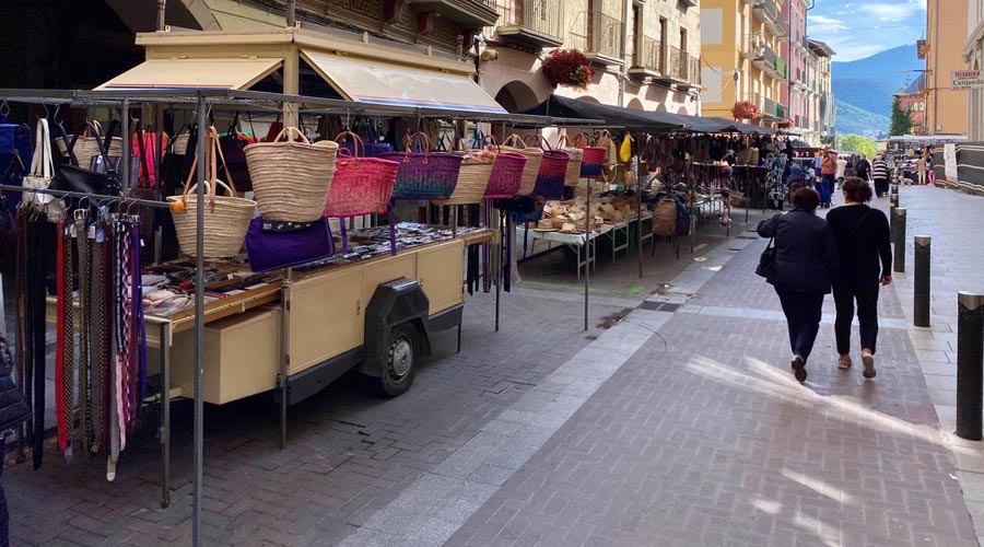 Parades del mercat de la Seu d'Urgell