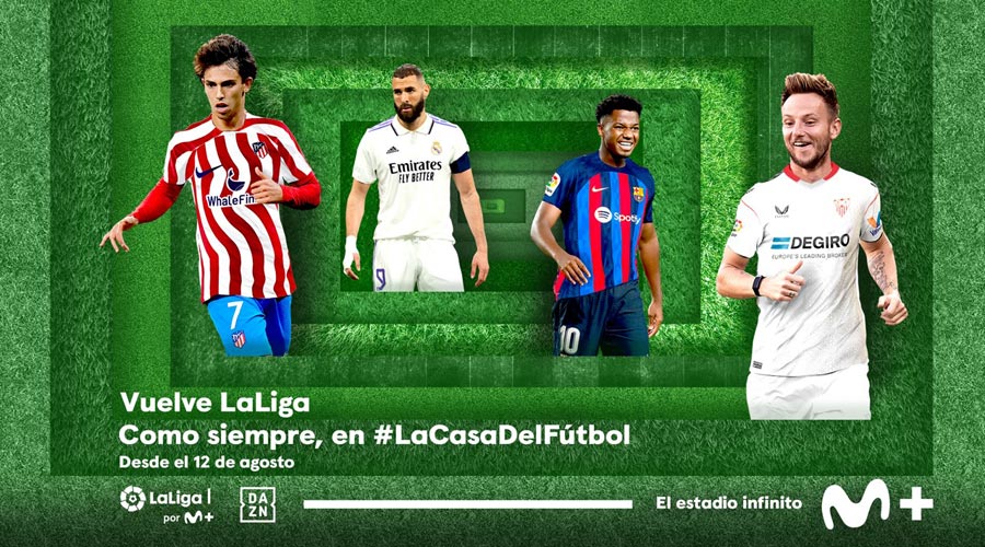 Anunci de les transmissions de futbol per Movistar+