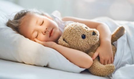 Una nena dormint