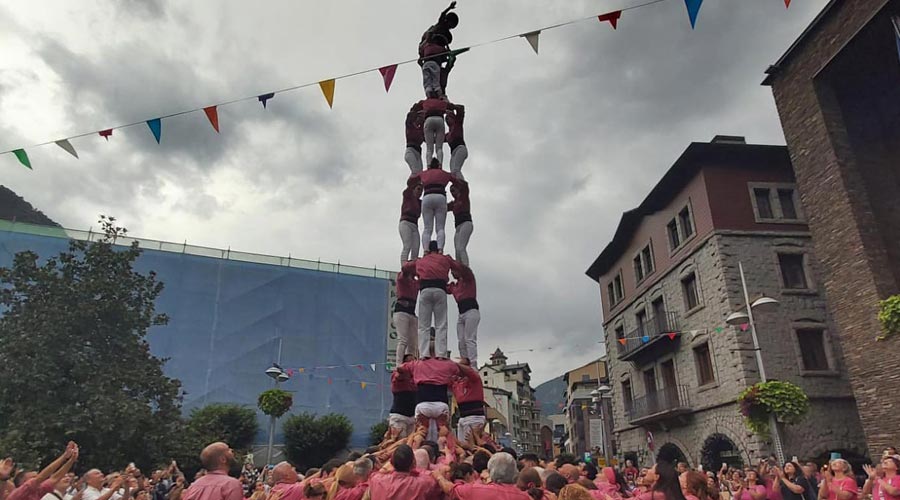 3 de 8 de la Colla Vella a Andorra la Vella
