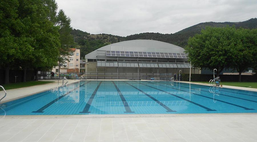 La piscina municipal de la Seu d'Urgell