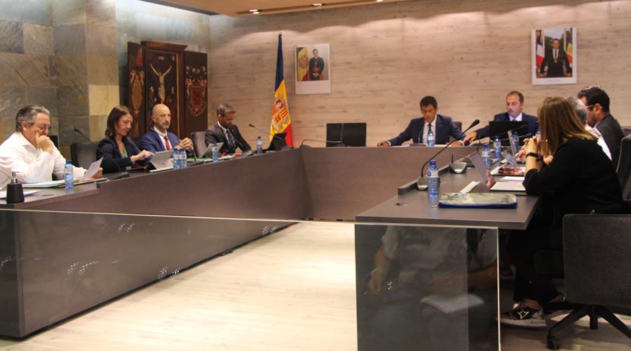 Una sessió de Comú a Ordino