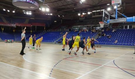 Foto d'un amistós entre el Barça i el BC Andorra