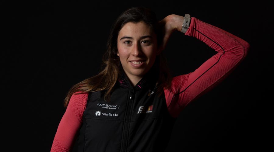 L'esquiadora de fons andorrana, Carola Vila, en una imatge d'arxiu (FAE)