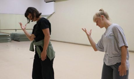 Les ballarines andorranes Emma Riba i Aina Sànchez