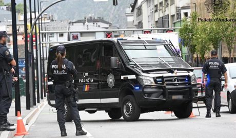 Un control del Grup de Suport de Manteniment de l’Ordre