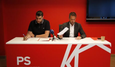 Pere Baró i Pere Lòpez del Partit Socialdemòcrata