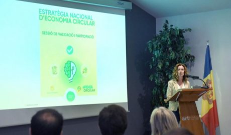Sílvia Calvó a la Jornada de participació i validació pública de l'Estratègia d'economia circular