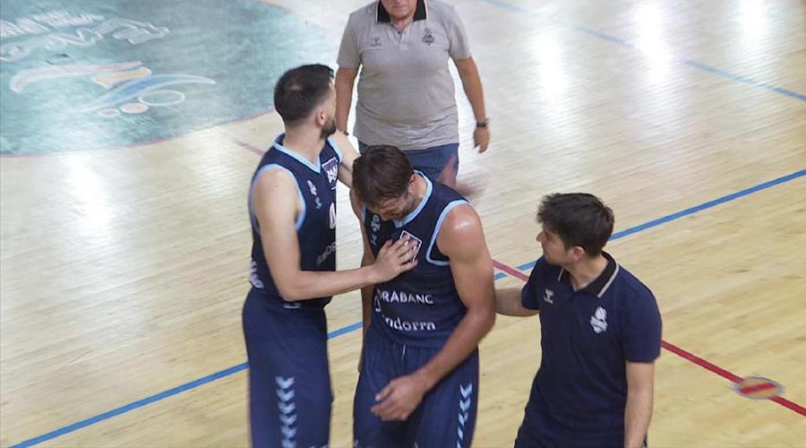 El jugador de bàsquet Nacho Llovet