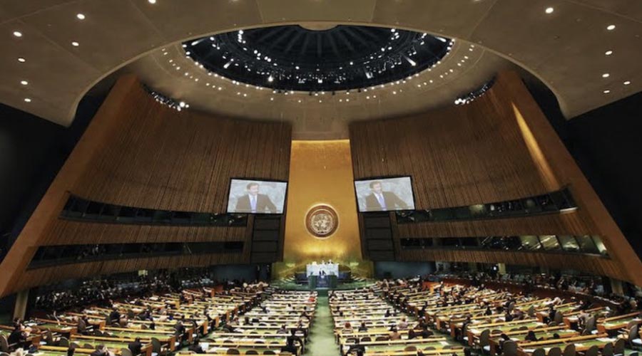 Una assemblea general de l'ONU