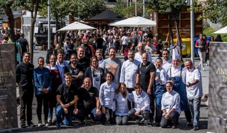Alguns dels xefs i cuiners de l'Andorra Taste 2022