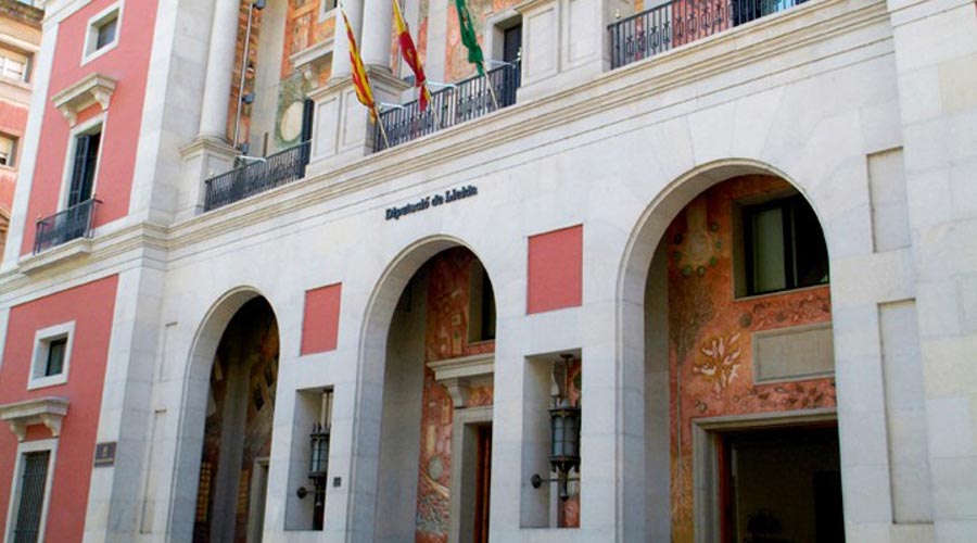 Façana de la Diputació de Lleida