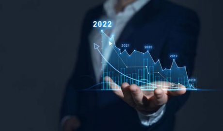 Una gràfica digital sobre l'evolució d'una empresa