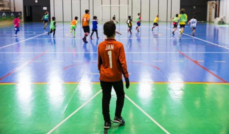 Partit de futsal, de base, a Andorra la Vella