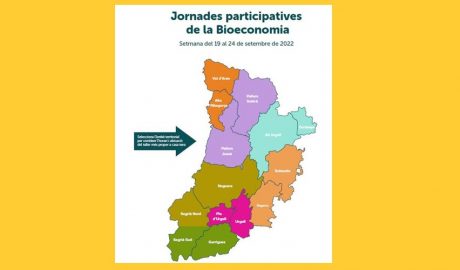 Cartell anunciant les Jornades de bioeconomia a la Seu