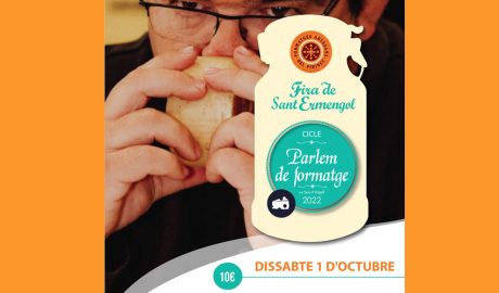 Cartell anunciant un tast de formatges a la Seu