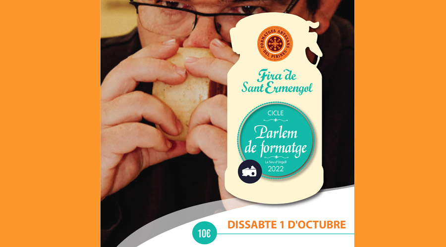 Cartell anunciant un tast de formatges a la Seu