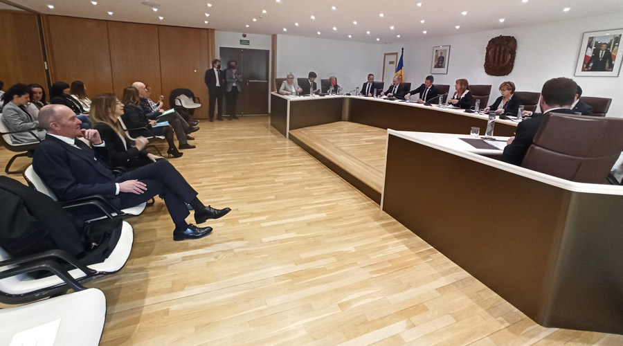 Sessió de comú a Andorra la Vella