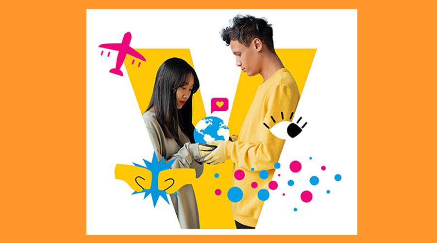 Cartell del Carnet Jove Andorra per a fomentar el voluntariat