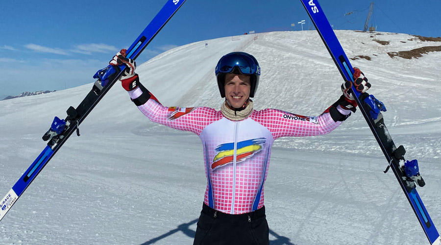 L'esquiador andorrà Roger Puig