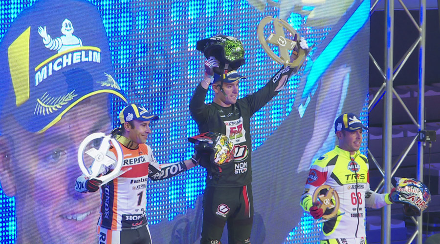 Bou, Busto i Raga dalt del podi de la darrera prova del mundial d'X-Trial