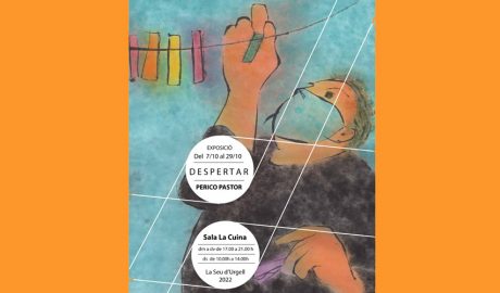 Cartell de l'exposició de pintures de Perico Pastor a la Seu