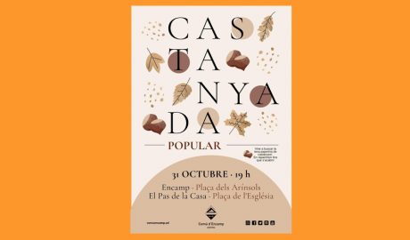 Cartell de la Castanyada a Encamp i el Pas